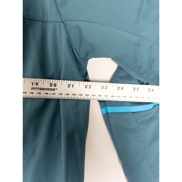 NWT Nike Golf Jacket Mens L Blue Soft Shell Windbreaker Performance Full Zip - Picture 6 of 6